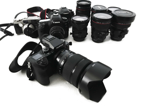 <div style="text-align: center;">影像拍摄器材</div> 